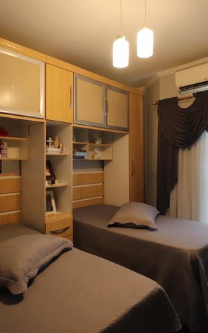 Casa de condomínio à venda com 71m², 2 quartos e 1 vagaQuarto 2
