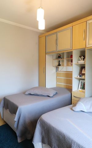 Casa de condomínio à venda com 71m², 2 quartos e 1 vagaQuarto 2