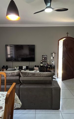 Casa à venda com 119m², 2 quartos e 2 vagas Casa à venda com 119m², 2 quartos e 2 vagasSala - Sala de Jantar