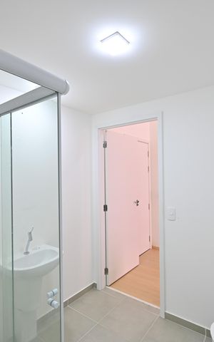 Apartamento à venda com 29m², 1 quarto e sem vagaBanheiro Social