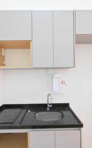 Apartamento à venda com 29m², 1 quarto e sem vagaCozinha