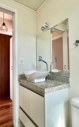 Apartamento à venda com 50m², 2 quartos e 1 vaga Apartamento à venda com 50m², 2 quartos e 1 vagaBanheiro