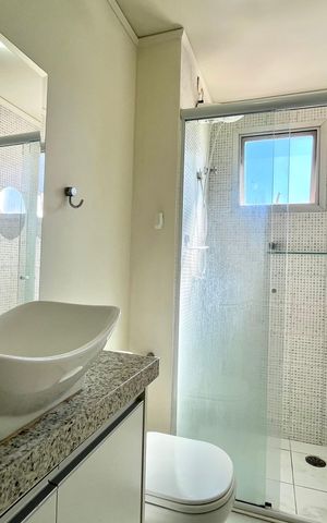 Apartamento à venda com 50m², 2 quartos e 1 vaga Apartamento à venda com 50m², 2 quartos e 1 vagaBanheiro