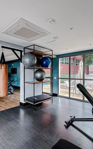 Studio à venda com 24m², 1 quarto e sem vagaÁrea comum - Academia