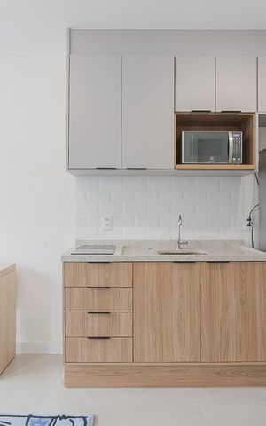 Apartamento para alugar com 28m², 0 quarto e sem vaga Apartamento para alugar com 28m², 0 quarto e sem vagaCozinha