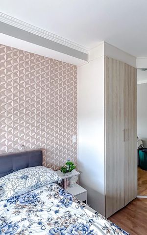 Apartamento para alugar com 68m², 2 quartos e 2 vagasQuarto 2 - Suíte