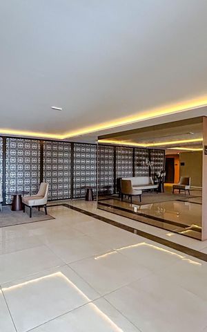 Apartamento para alugar com 68m², 2 quartos e 2 vagasHall social