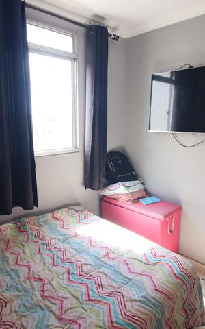 Apartamento à venda com 44m², 2 quartos e 1 vagaQuarto 1