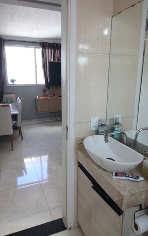 Apartamento à venda com 44m², 2 quartos e 1 vagaBanheiro