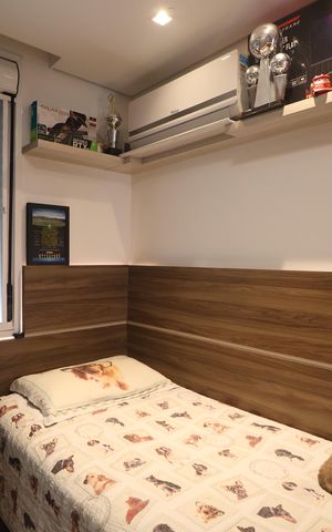 Casa de condomínio à venda com 160m², 3 quartos e 2 vagasQuarto 1