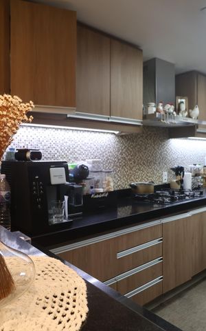 Casa de condomínio à venda com 160m², 3 quartos e 2 vagasCozinha - Armários