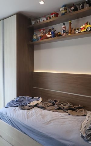 Casa de condomínio à venda com 160m², 3 quartos e 2 vagasQuarto 2