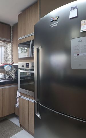 Casa de condomínio à venda com 160m², 3 quartos e 2 vagasCozinha - Armários
