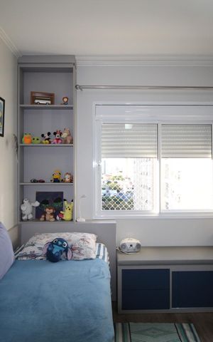 Apartamento à venda com 112m², 3 quartos e 1 vagaQuarto 3