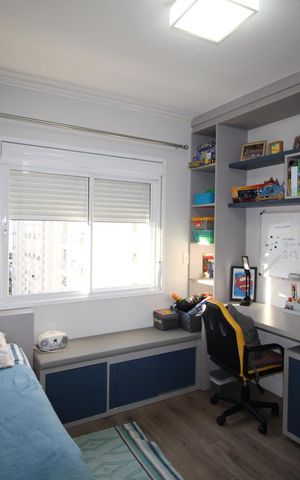 Apartamento à venda com 112m², 3 quartos e 1 vagaQuarto 3