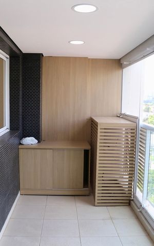 Apartamento para alugar com 90m², 2 quartos e 2 vagas Apartamento para alugar com 90m², 2 quartos e 2 vagasVaranda