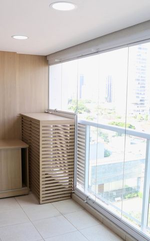 Apartamento para alugar com 90m², 2 quartos e 2 vagas Apartamento para alugar com 90m², 2 quartos e 2 vagasVaranda