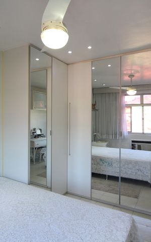 Apartamento à venda com 147m², 4 quartos e 1 vagaQuarto 3