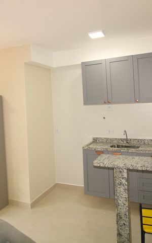 Studio à venda com 24m², 1 quarto e sem vagaStudio