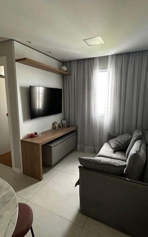 Apartamento à venda com 39m², 2 quartos e 1 vaga Apartamento à venda com 39m², 2 quartos e 1 vagaSala