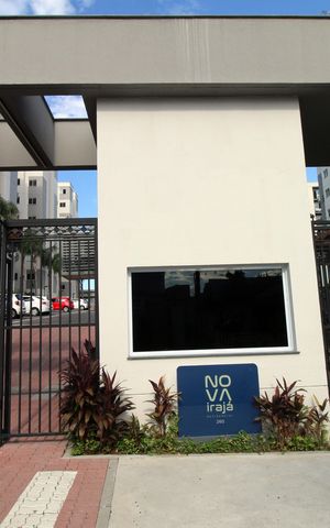 Apartamento à venda com 43m², 2 quartos e sem vagaFachada e portaria