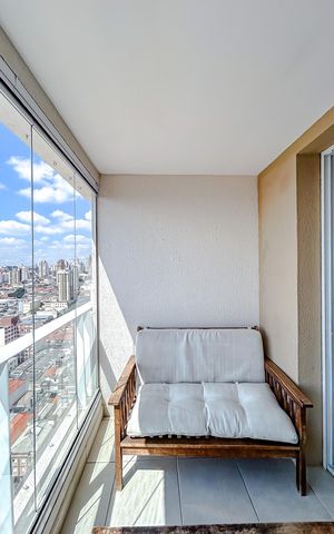 Apartamento para alugar com 35m², 1 quarto e 1 vagaVaranda