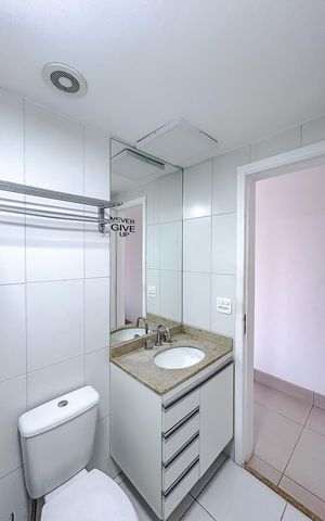Apartamento para alugar com 35m², 1 quarto e 1 vagaBanheiro