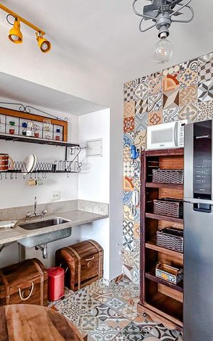 Apartamento para alugar com 35m², 1 quarto e 1 vagaCozinha