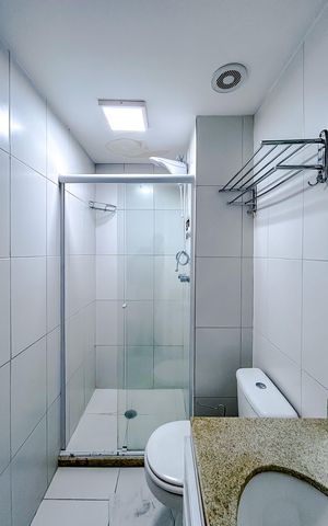 Apartamento para alugar com 35m², 1 quarto e 1 vagaBanheiro