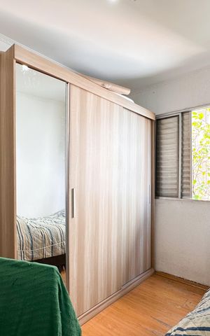 Apartamento à venda com 56m², 2 quartos e 1 vagaQuarto 2