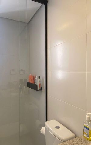 Apartamento para alugar com 125m², 3 quartos e 2 vagas Apartamento para alugar com 125m², 3 quartos e 2 vagasBanheiro da Suíte 2