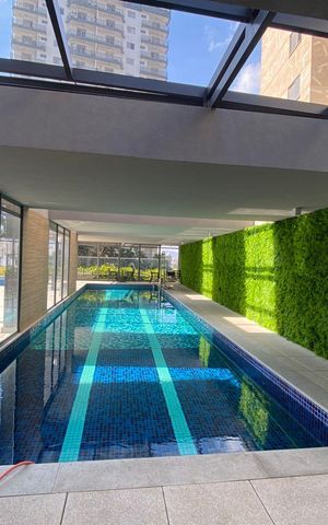 Apartamento para alugar com 125m², 3 quartos e 2 vagas Apartamento para alugar com 125m², 3 quartos e 2 vagasÁrea comum - Piscina Coberta