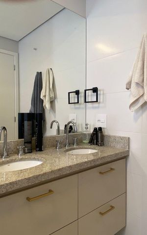 Apartamento para alugar com 125m², 3 quartos e 2 vagas Apartamento para alugar com 125m², 3 quartos e 2 vagasBanheiro da Suíte 2