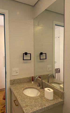 Apartamento para alugar com 125m², 3 quartos e 2 vagas Apartamento para alugar com 125m², 3 quartos e 2 vagasBanheiro da Suíte 1