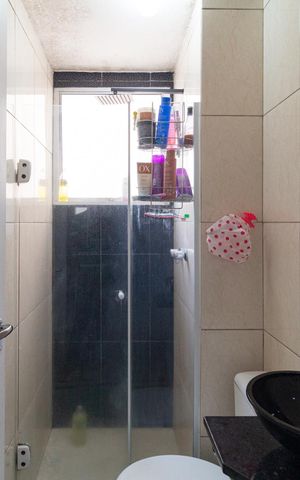Apartamento à venda com 42m², 2 quartos e 1 vaga Apartamento à venda com 42m², 2 quartos e 1 vagaBanheiro
