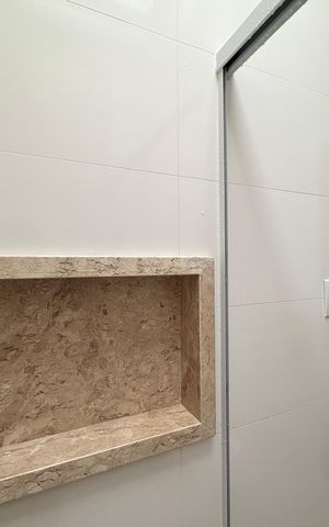 Casa à venda com 150m², 3 quartos e 2 vagas Casa à venda com 150m², 3 quartos e 2 vagasBanheiro da Suíte 2