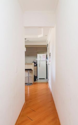Apartamento à venda com 47m², 2 quartos e 1 vagaCorredor