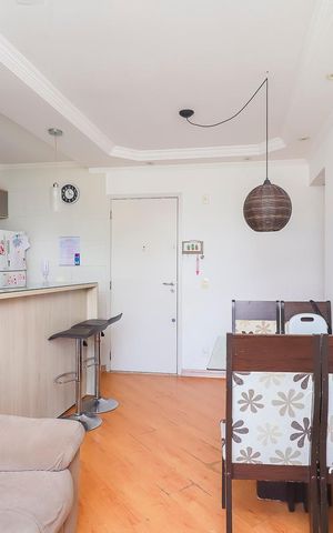 Apartamento à venda com 47m², 2 quartos e 1 vagaSala