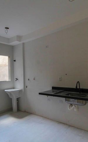 Apartamento à venda com 53m², 2 quartos e sem vaga Apartamento à venda com 53m², 2 quartos e sem vagaCozinha e Área de Serviço