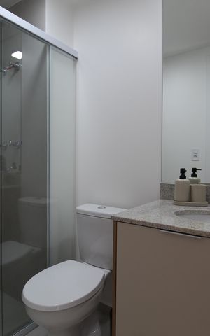 Studio à venda com 24m², 1 quarto e sem vagaBanheiro