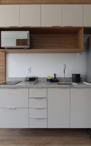 Studio à venda com 24m², 1 quarto e sem vagaCozinha