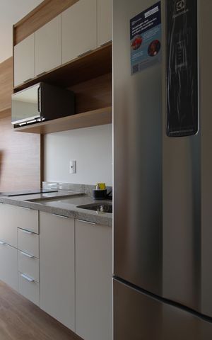 Studio à venda com 24m², 1 quarto e sem vagaCozinha