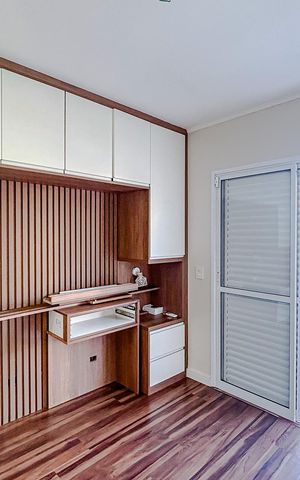Casa de condomínio à venda com 83m², 2 quartos e 2 vagasQuarto 2 - Suíte