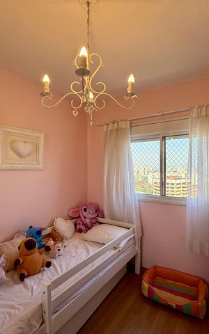 Apartamento à venda com 130m², 3 quartos e 2 vagas Apartamento à venda com 130m², 3 quartos e 2 vagasQuarto 2