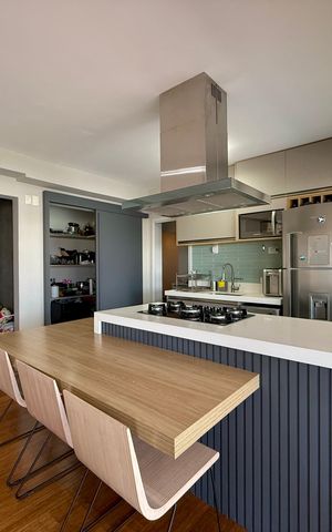 Apartamento à venda com 130m², 3 quartos e 2 vagas Apartamento à venda com 130m², 3 quartos e 2 vagasCozinha