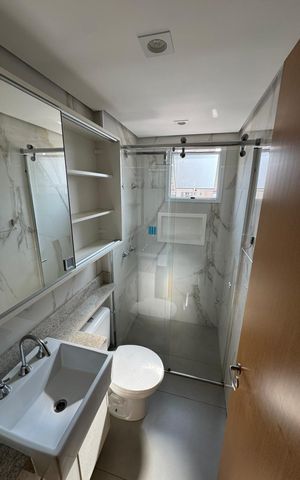 Apartamento à venda com 74m², 2 quartos e 2 vagas Apartamento à venda com 74m², 2 quartos e 2 vagasBanheiro