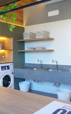 Apartamento à venda com 35m², 1 quarto e sem vagaLavanderia