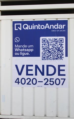 Apartamento à venda com 50m², 2 quartos e 1 vaga Apartamento à venda com 50m², 2 quartos e 1 vagaPlaca instalada em 15/04/2026 com o código UKLP-103
