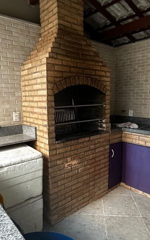 Apartamento para alugar com 203m², 2 quartos e 2 vagas Apartamento para alugar com 203m², 2 quartos e 2 vagasÁrea comum - Churrasqueira