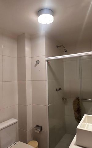 Apartamento para alugar com 203m², 2 quartos e 2 vagas Apartamento para alugar com 203m², 2 quartos e 2 vagasBanheiro quarto 2